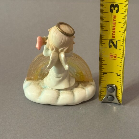 Vintage Precious Moments Figurine Enesco Birthday Gift Rainbow Paint Miniature - Picture 2 of 3